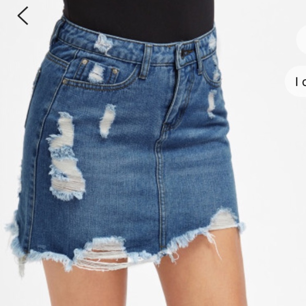 Jean Skirt